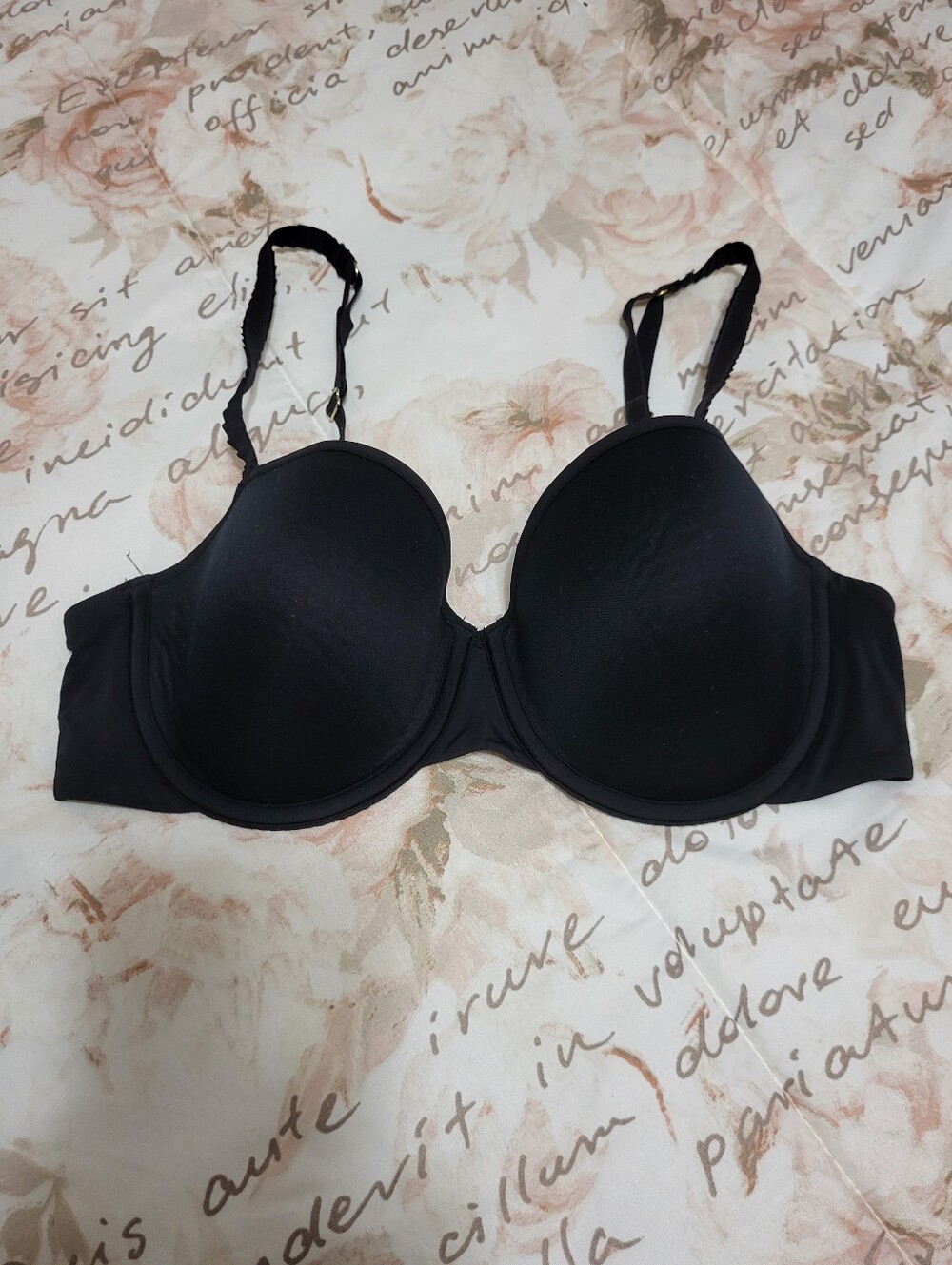 ThirdLove Black 24/7 Underwire T-Shirt Bra 34C
